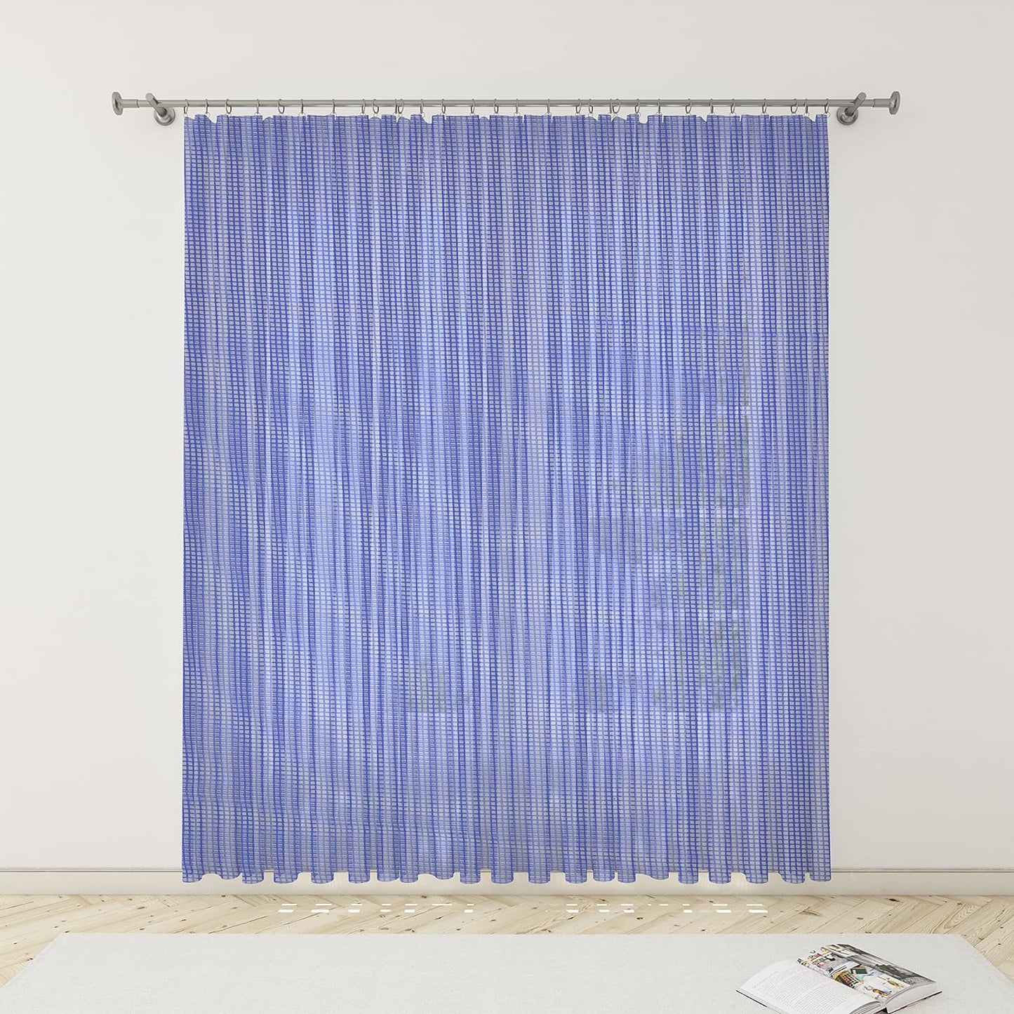 Tenda Zanzariera con Frange (Anelli Inclusi) (150×250 CM)