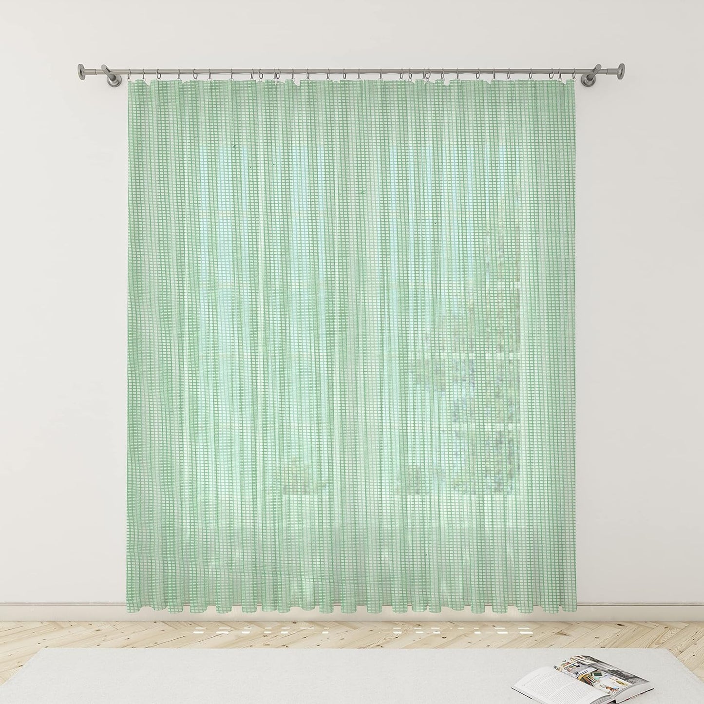 Tenda Zanzariera con Frange (Anelli Inclusi) (150×250 CM)