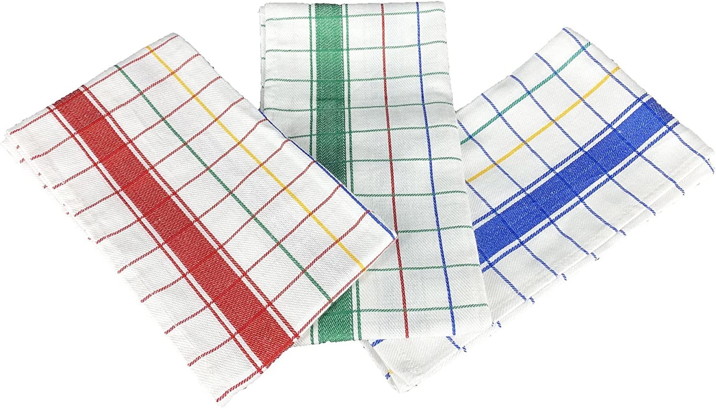 Set da 3 Strofinacci in 100% Cotone "Multi Fancy"