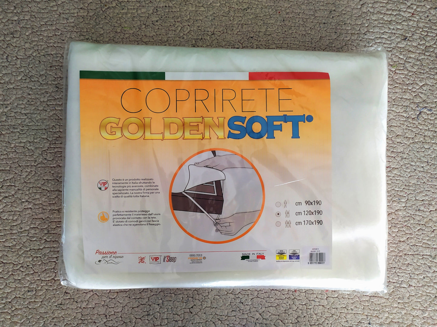 Coprirete in Feltro con Laccetti