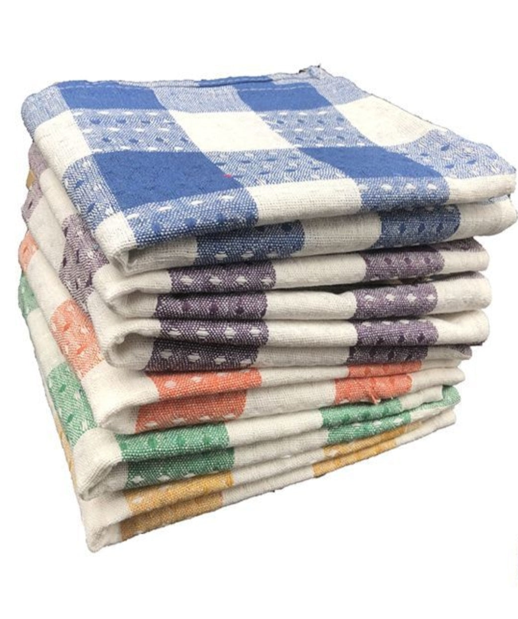 Set da 6 Strofinacci 100% Cotone Tinto in Filo "145"