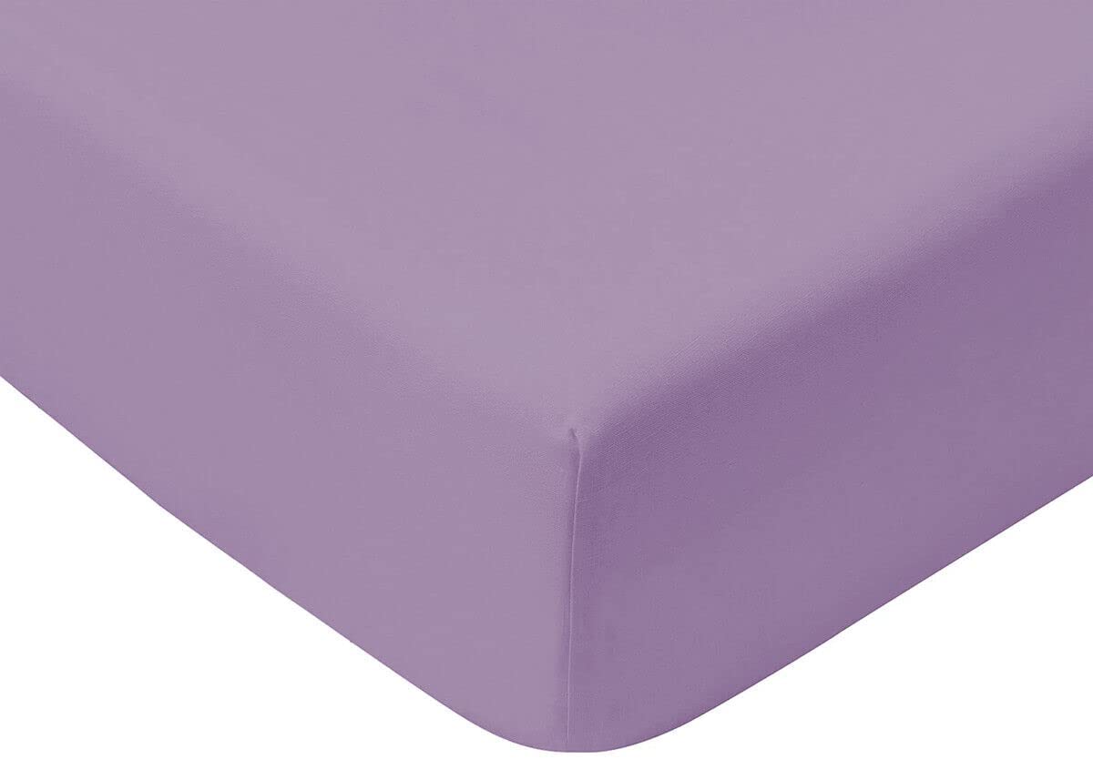 Lenzuolo Sotto in 100% Cotone con Elastico agli Angoli