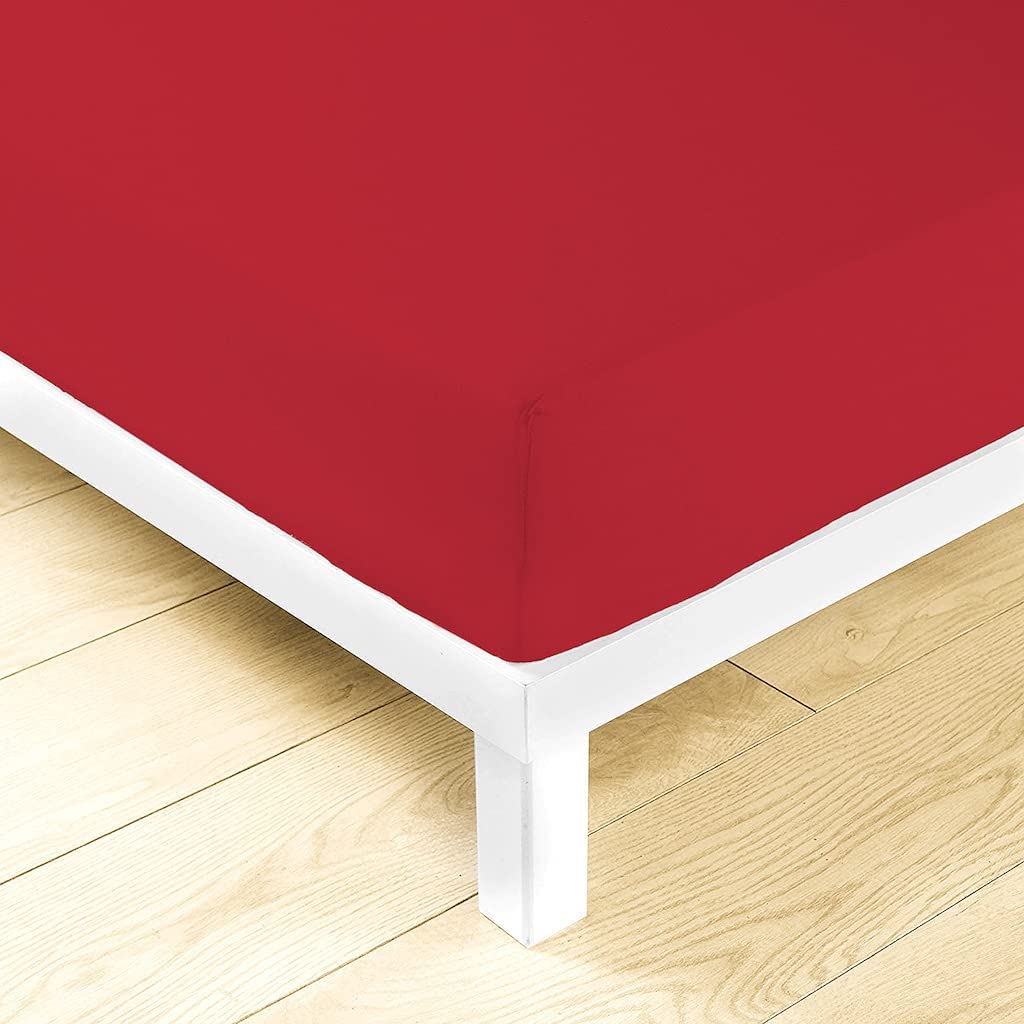 Lenzuolo Sotto in 100% Cotone con Elastico agli Angoli