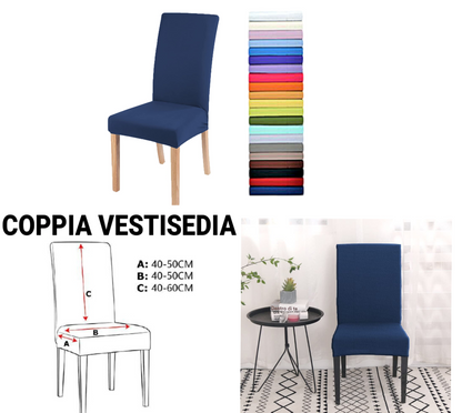 Coppia Vestisedia Adattabile Antimacchia